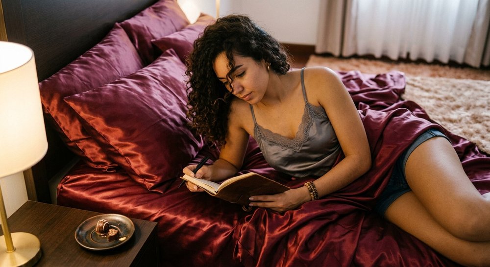 Candela in ihrem Boudoir
